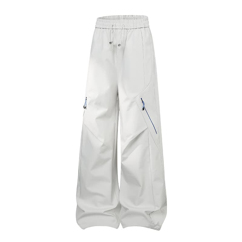 Wide-Leg Windproof Hiking Shell Pants